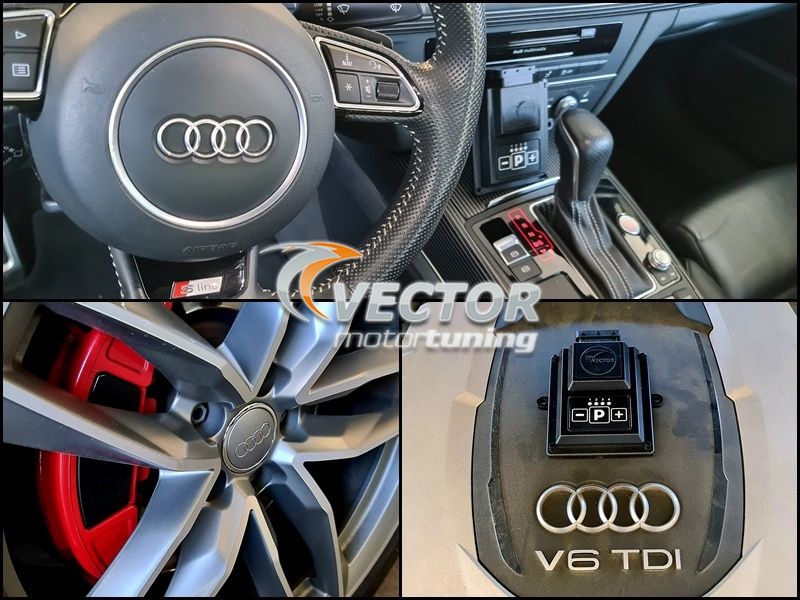 Vector Tuning tuned up Audi S5 3.0 TDI (F5) with W Keypad SENT, check how it works!