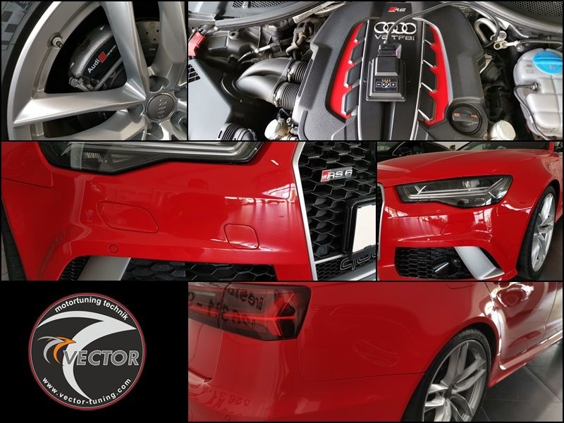 Vector Tuning made Audi A6 RS6 Avant powerful with W Keypad PLUS Module