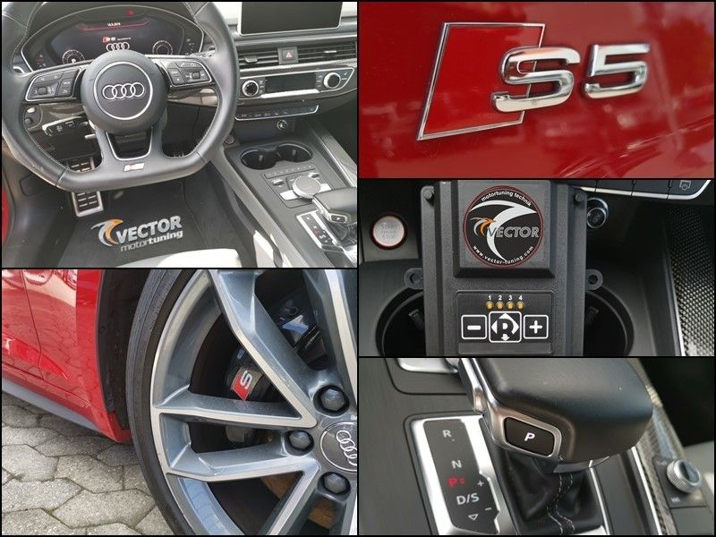 Awesome, Audi A5 3.0 TFSI (S5) equipped with W Keypad SENT from Vector Tuning