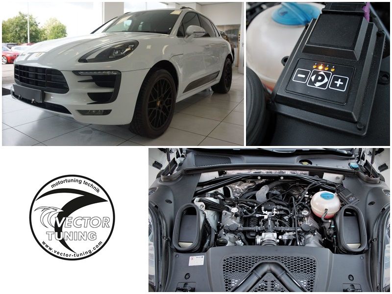 Porsche Macan S 3.0 V6 tuned with W KeyPad SENT