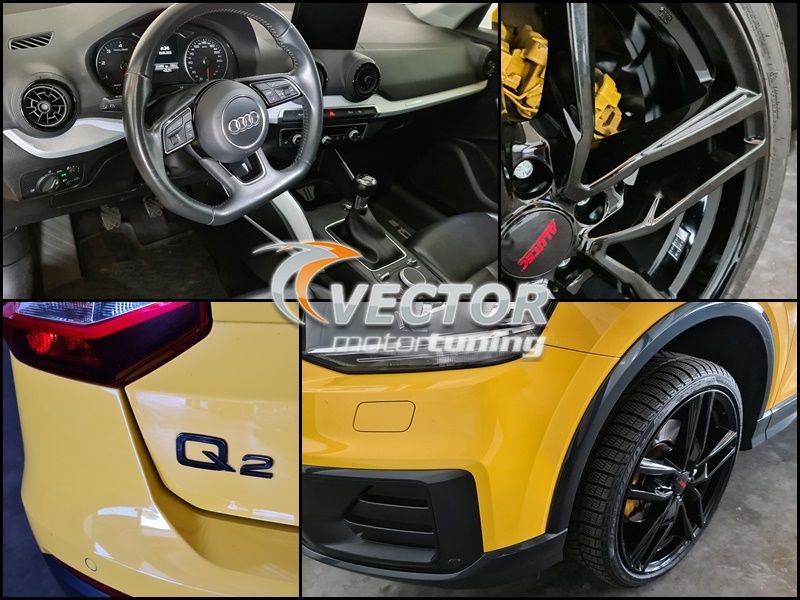 Audi Q2 1.6 TDI has more power and saves fuel with W Keypad PLUS from Vector Tuning!