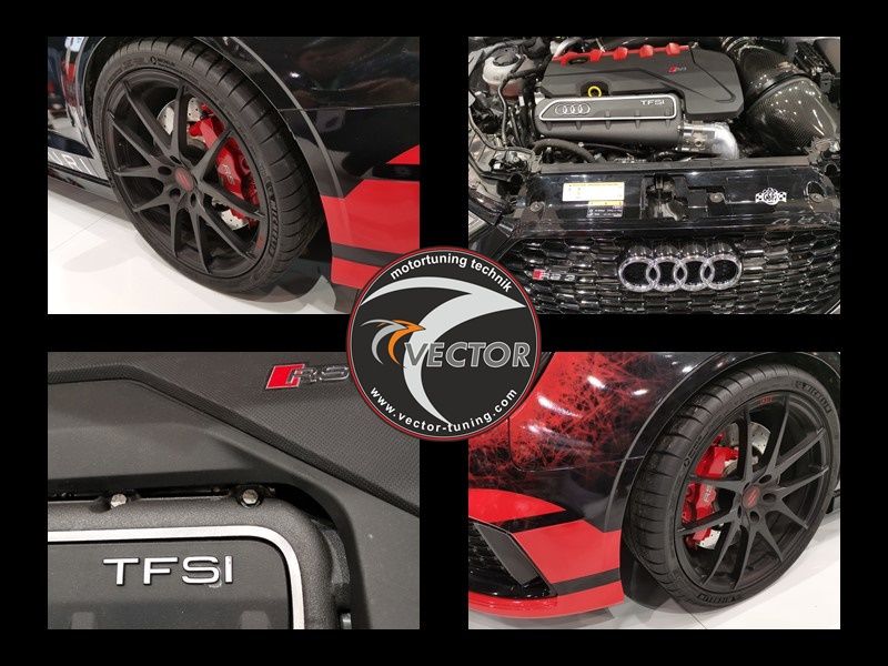 Audi RS3 upgraded with W Keypad PLUS Module from Vector Tuning