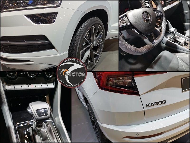 New Škoda Karoq boosted with W Keypad SENT Module from Vector tuning