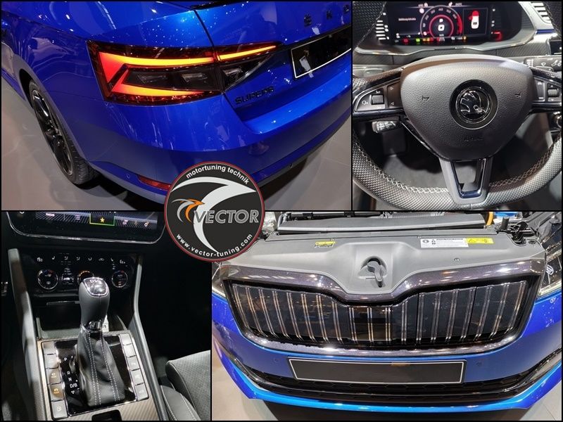 Yes, even Škoda Superb iV 1.4 TSI has Drive Booster from Vector Tuning