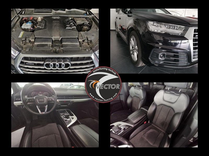 Audi Q7 3.0 TDI has more power & boost with Keypad SENT from Vector Tuning